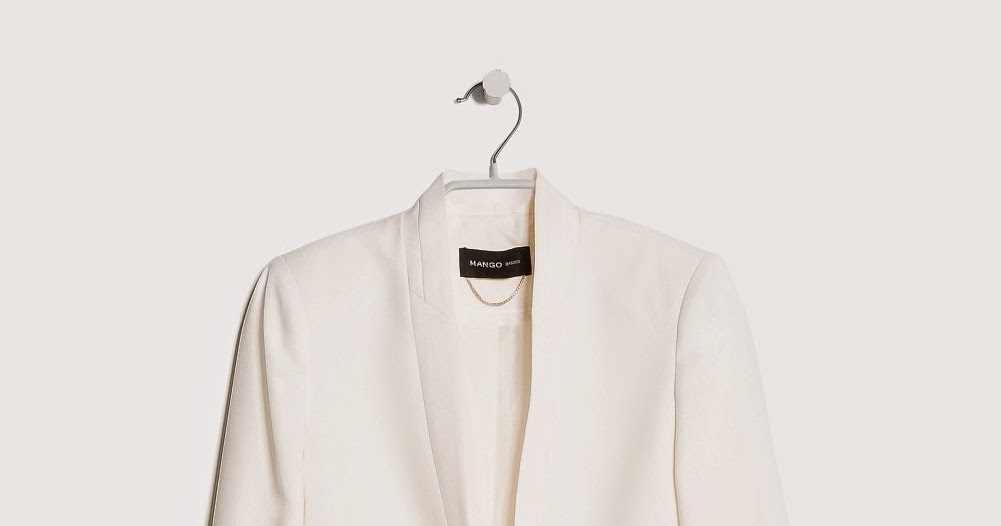 Mango 2025 blazer white